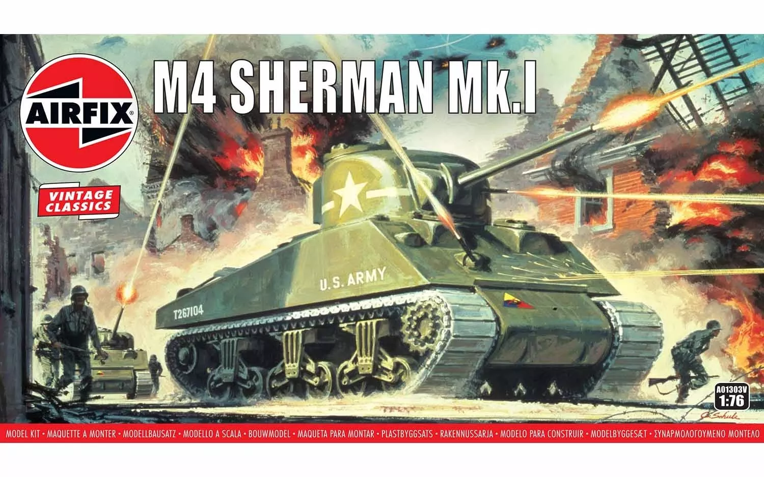 Airfix - Sherman M4 Mk1